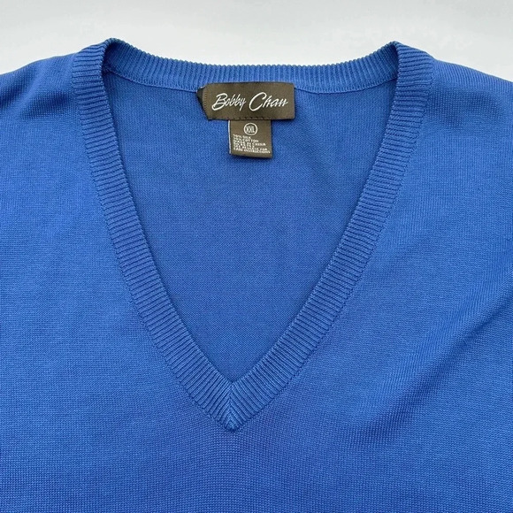 Bobby Chan V-Neck Pullover Vest Size 2XLarge - Picture 2 of 6